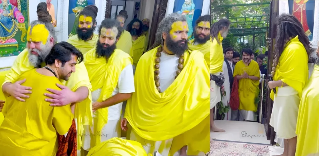 Dhirendra Krishna Shastri reached Vrindavan to meet Premanand Maharaj and sought support for padayatra