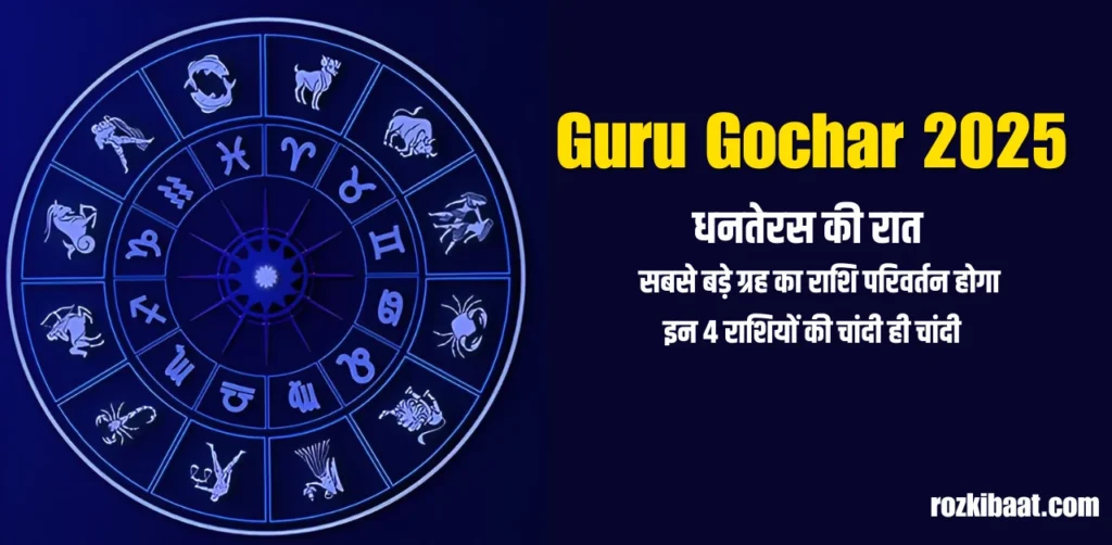 Guru Gochar 2025